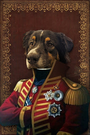 The Pilus Prior Custom Pet Portrait - Noble Pawtrait