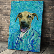The Impasto Custom Pet Portrait Canvas - Noble Pawtrait