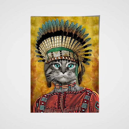 The Tribe Pet Custom Pet Portrait - Noble Pawtrait