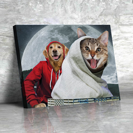 E.Paw Custom Pet Portrait Canvas - Noble Pawtrait