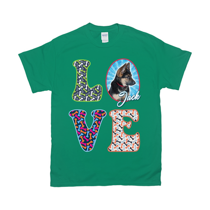 Love Pet Custom Pet T-shirt - Noble Pawtrait
