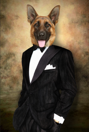 The Big Short Custom Pet Portrait - Noble Pawtrait