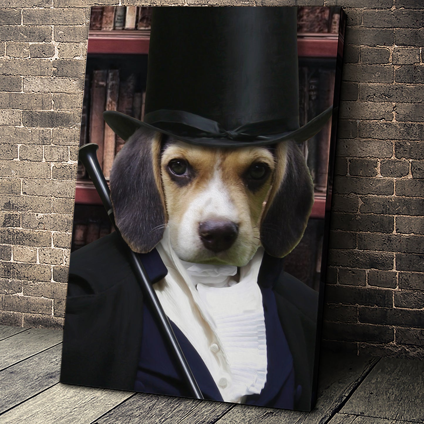 The Magician Custom Pet Portrait Canvas - Noble Pawtrait